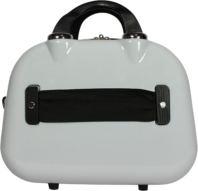 World Traveler Butterfly 13-Inch Polycarbonate Hardside Cosmetic Case Shoulder Tote - Image 4