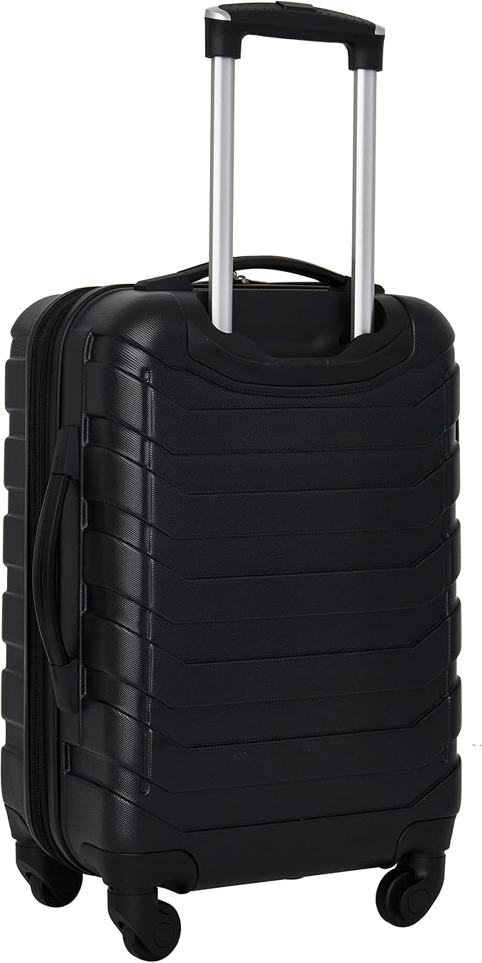 Wrangler 4 Piece Miami Luggage and Packing Cubes Set, Black - Image 7