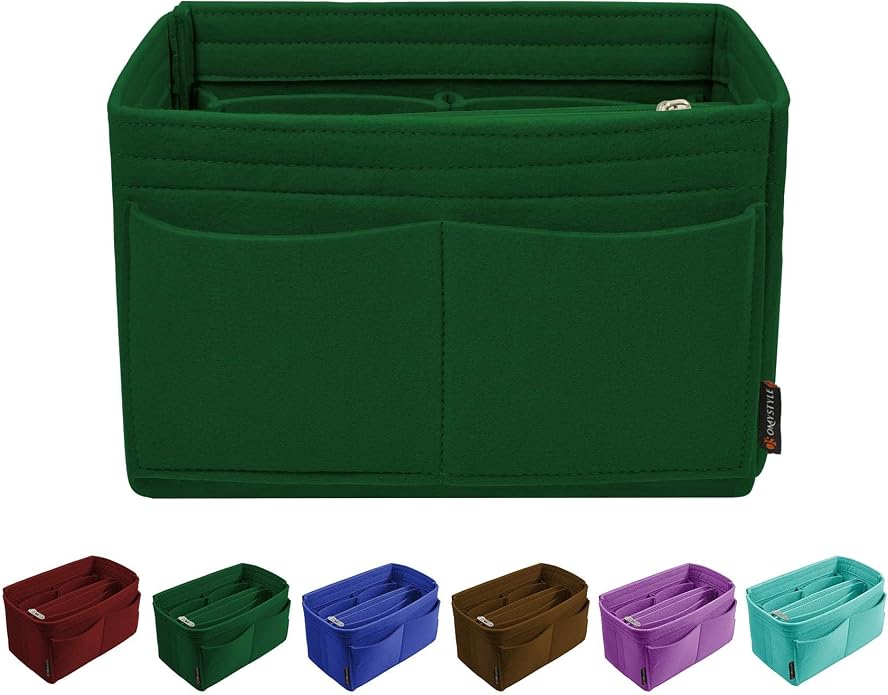 OMYSTYLE Purse Organizer Insert, Felt Tote Bag Organizer Insert with 5 Sizes, Handbag Dividers for Inside Purse, Compatible with Longchamp, Neverful, Speedy and More by OMYSTYLE