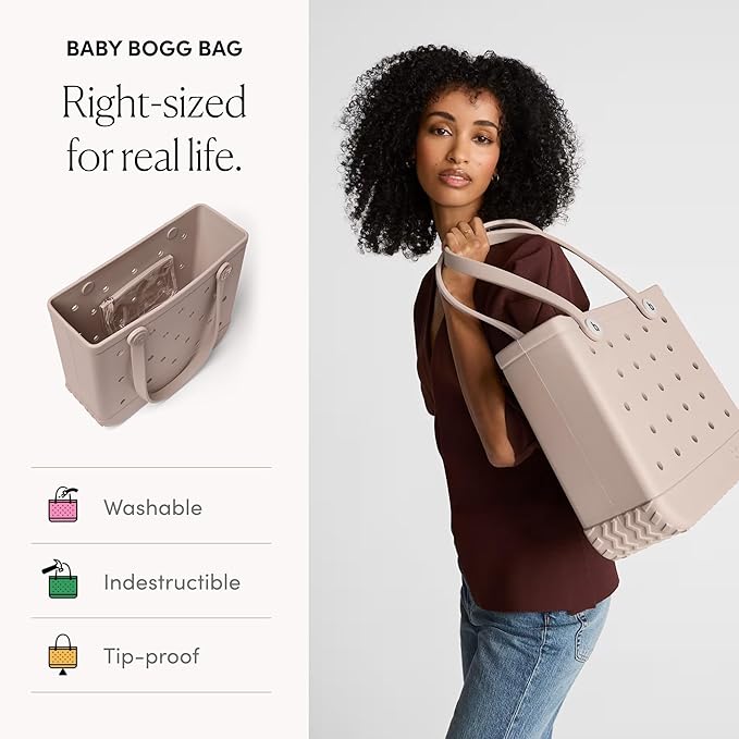 BOGG BAG Medium Tote – 15” x 12.5” x 5” – Durable, Washable, Tip-proof – Beach, Pool, Boat, Work, Sports - Image 2