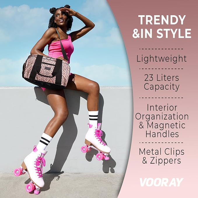 Vooray Burner Duffel Bag - 23L Small Gym Bag for Women and Men with Shoe Compartment, Lightweight Travel Duffel for Training, Sports, Overnight Use - Image 8