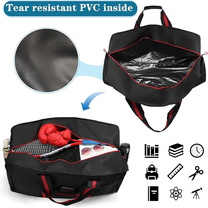 Large Duffle Bag for Women Men Heavy Duty Gear Storage Bag Foldable 88L Weekender Gym Overnight Bags - Image 3