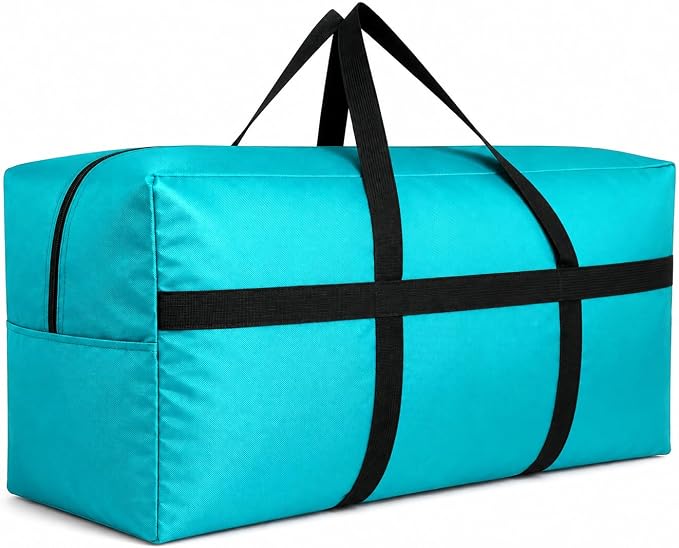 DoYiKe Extra Large Storage Duffle Bag, Duffel Bag for Travel Turquoise 100L by DoYiKe