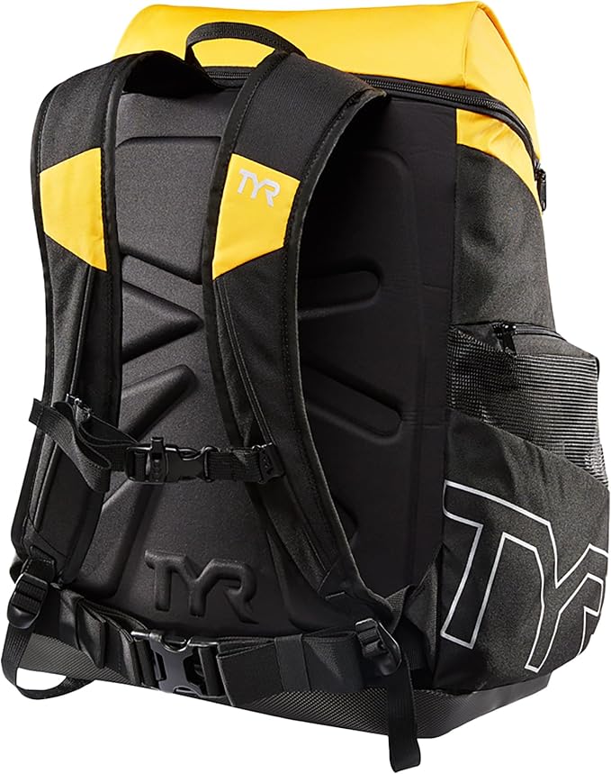 Alliance Backpack TYR Wet/Dry Athletic Gym and Pool Bag for Men and Women - Separate Wet/Dry Compartments, 45L Capacity, Ergonomic, Water-Resistant - Available in Team Colors - Image 2
