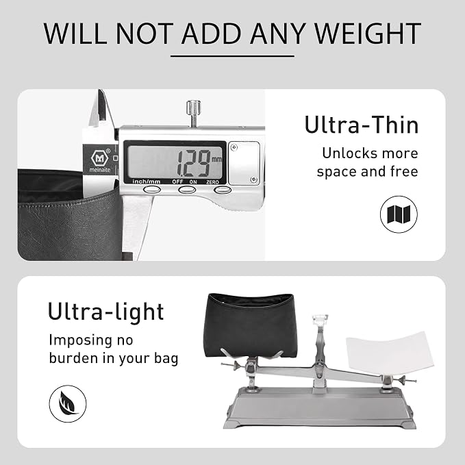 Dupont Paper Brooklyn 28 Bag Insert, Lightweight Purse Organizer for Coach Brooklyn 28 Shoulder Bags, Handbag Inner Divider Shaper with Elastic Cup Holder Smooth Zipper, Balck - Image 7