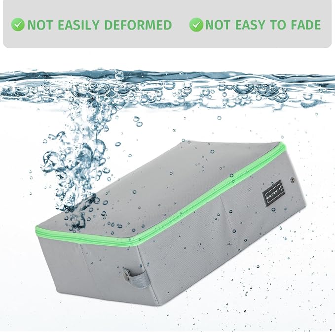 PETSFIT Travel & Portable Cat Litter Box - Leak-Proof, Waterproof Bottom, Collapsible Litter Boxes Perfect for Hotel/Lawn/Car Travel - Image 6