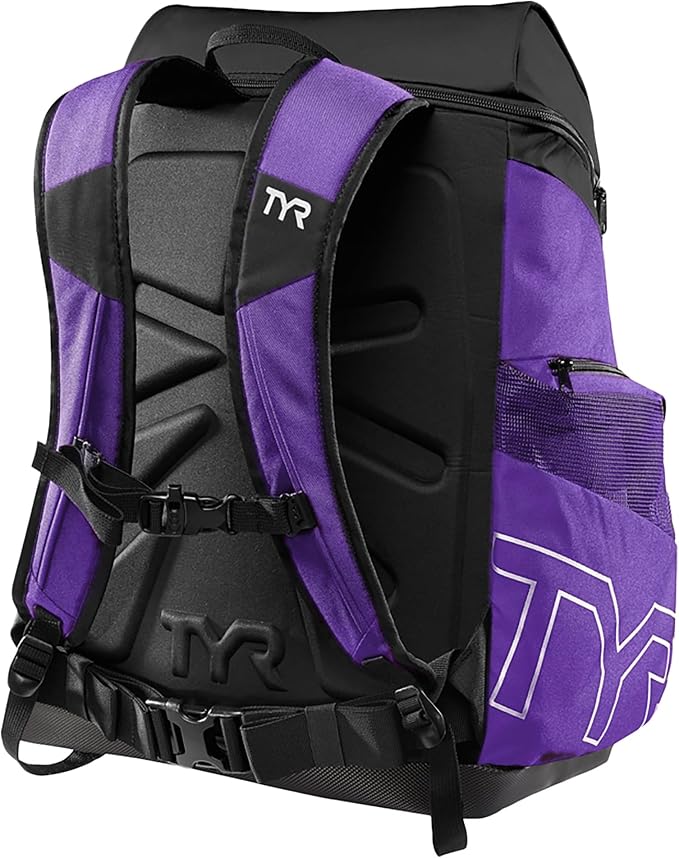 Alliance Backpack TYR Wet/Dry Athletic Gym and Pool Bag for Men and Women - Separate Wet/Dry Compartments, 45L Capacity, Ergonomic, Water-Resistant - Available in Team Colors - Image 2