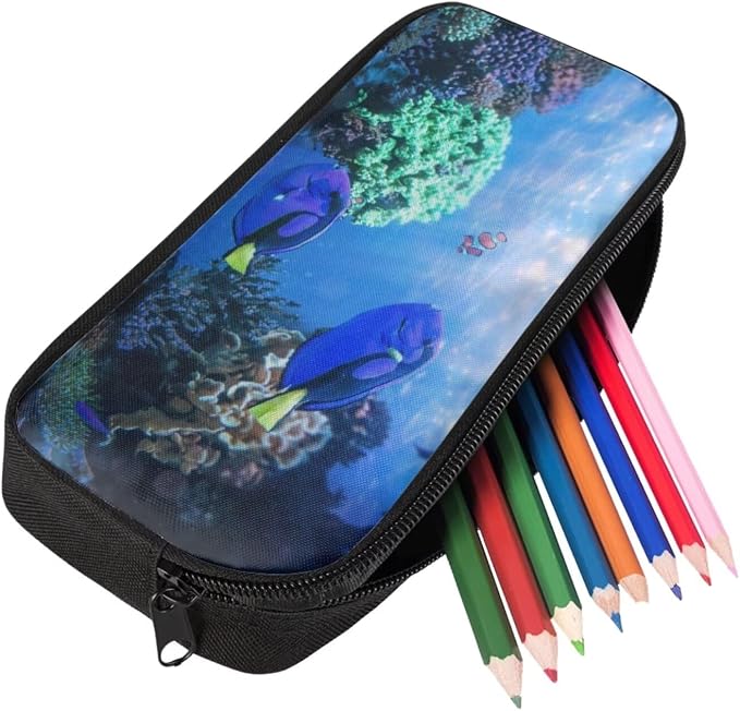 Girls Boys School Backpack with Lunch Box Pencil Case Comfy Padded Lightweight Blue Tang Backpack Set Kids Cute Bookbag Insulated Lunch Bag Student Large Capacity Daypack 17 Inch - Image 5