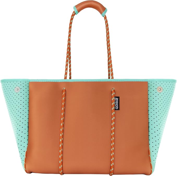 QOGiR Neoprene Multipurpose Beach Bag Tote with Inner Zipper Pocket … … … … - Image 8