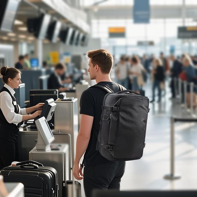Travel Laptop Backpack 40L, Airline Approved Carry on Waterproof - Image 6