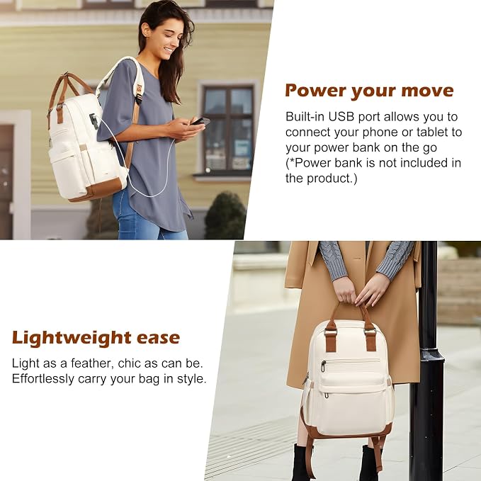 Coolife Suitcase Set 3 Piece Luggage Set Carry On Travel Luggage TSA Lock Spinner Wheels Hardshell Lightweight Luggage Set(Dark Green, 3 piece set (BP/TB/20)) | 360° Spinner Wheels;Multi-Functional Pockets with USB;Smart Trolley Sleeve;Water-Resistant ... - Image 4