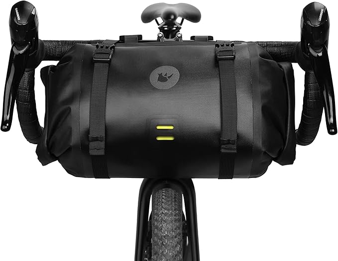 Rhinowalk 2PC Bike Handlebar Bag Set Waterproof Bicycle Front Tube Bag Large Capacity Storage Bag Shoulder Bag - Image 2