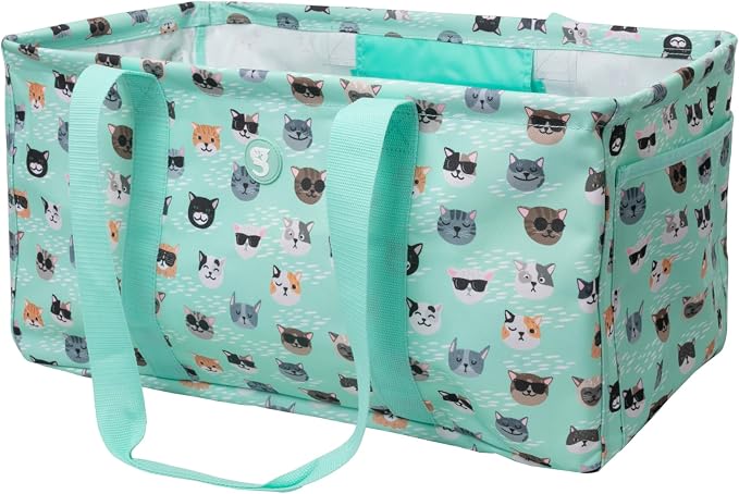 geckobrands Large Utility Tote - Durable Multipurpose Bag for Beach, Travel, Shopping & Outdoor Activities by geckobrands