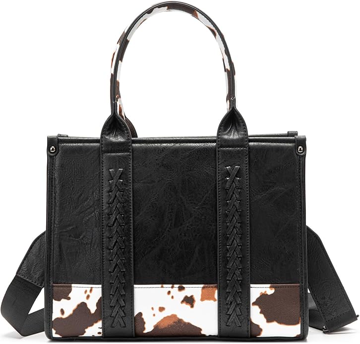 KingTo Women's Crocodile Pattern Satchel Handbags Stylish Tote Handbags crocodile purses for women 3 Pcs Set (B-blue) by KingTo