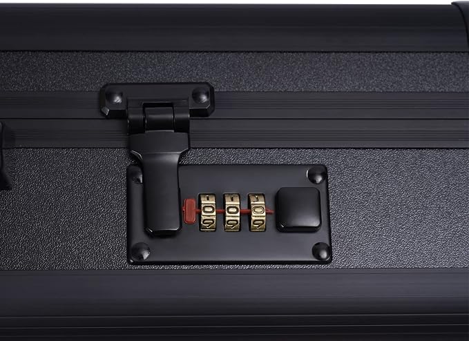 DNYSYSJ Barber Carrying Case Barber Case, Stylist Tool Box Professional Salon Hair Cutting Grooming Kit Storage Organizer for Clippers, Scissors, Barber Supplies (H) - Image 7