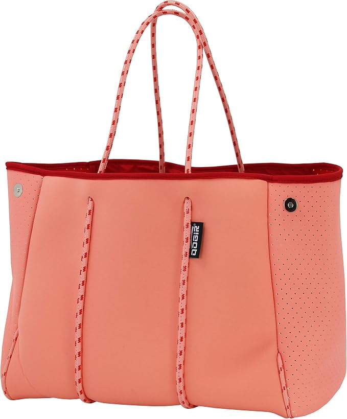 QOGiR Neoprene Multipurpose Beach Bag Tote with Inner Zipper Pocket … … … … by QOGiR