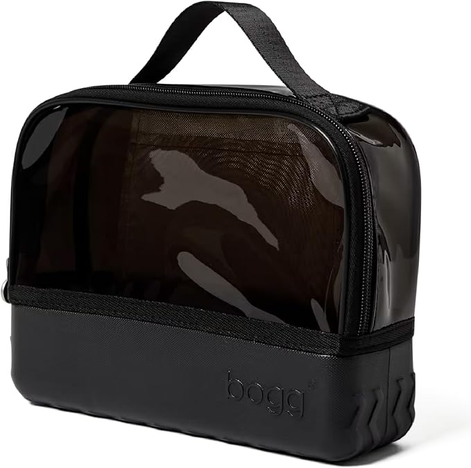 BOGG BAG Boggs n Ends Travel Organizer Pouch – 9” x 3” x 7” – Durable, Washable, Tip-proof – Compact Cosmetics Case (LBD Black) - Image 3