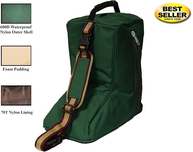 Tahoe 3 Layers Padded Western Boot Carry Bags and one Year Warranty - Image 5