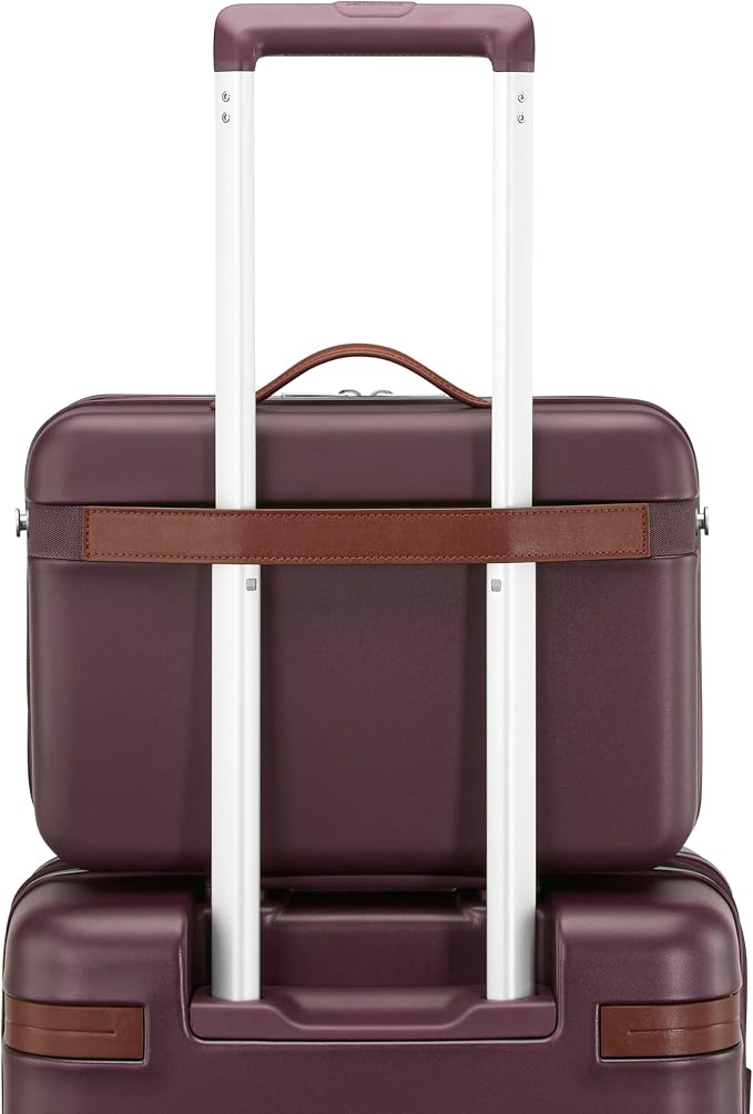 Samsonite Virtuosa Hardside Train Case, Crossbody Travel Makeup Case with Removable Strap - Image 4