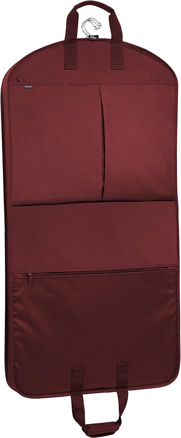WallyBags 45” Deluxe Extra Capacity Travel Garment Bag with two pockets - Image 2