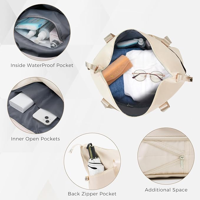 Luggage Sets 4 Piece, Hardside Suit case with TSA Lock and Cup Holder - Image 6
