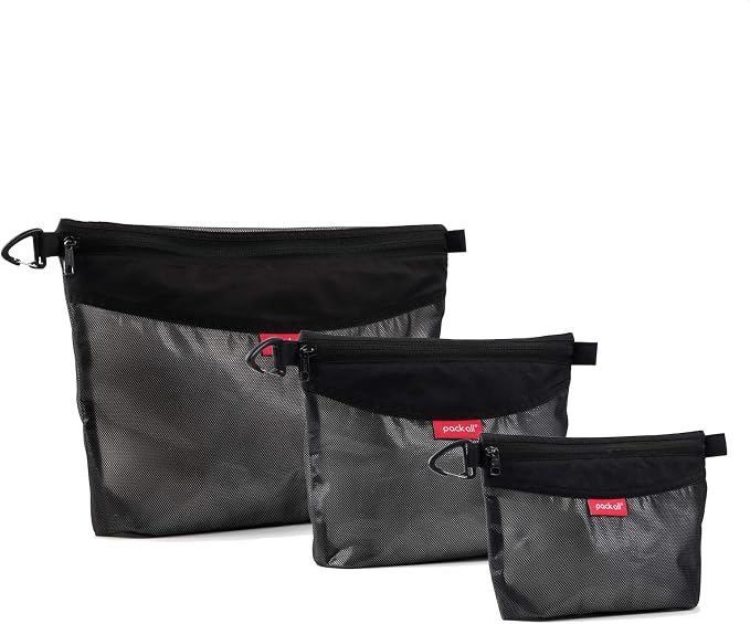 pack all Bundle | Water Resistant 2 Pcs Shoe Bag & 3 Pcs Zipper Pouch Set for Travel, Home, Outdoor - Image 3