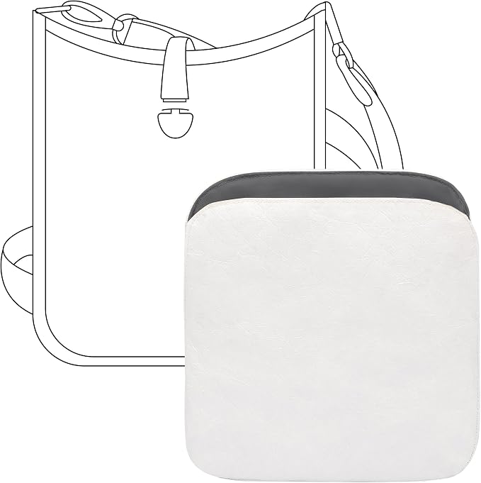 Purse Organizer Insert for HERMES Evelyne 16 Handbag, Custom Fit Inside Premium Slate Gray Lightweight WaterResistant Tote Bag Insert by FANJIProject