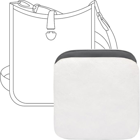 Purse Organizer Insert for HERMES Evelyne 16 Handbag, Custom Fit Inside Premium Slate Gray Lightweight WaterResistant Tote Bag Insert by FANJIProject