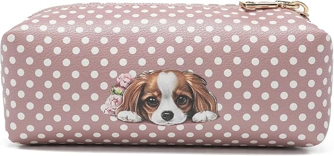 Nicole Lee Travel Handbag Crossbody Set with 3 Fashion Print Makeup Pouches, Women's Cosmetic Toiletry Organizer (Casual Walk) - Image 9