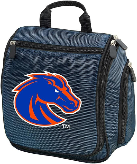 Broad Bay Boise State Toiletry Bags Or Hanging Travel Shaving Kits For Men (Multi Color - Navy) by BroadBayPersonalizedGifts
