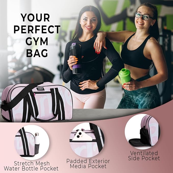 Vooray Burner Duffel Bag - 23L Small Gym Bag for Women and Men with Shoe Compartment, Lightweight Travel Duffel for Training, Sports, Overnight Use - Image 8