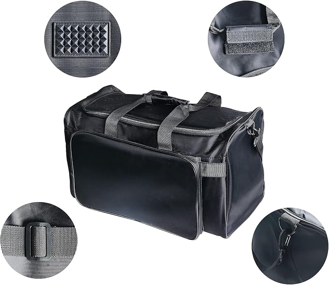 30L Multi-Function Sneaker Bag - Waterproof Duffel with Adjustable 4-Layer Storage and Shoulder Strap for Gym, Travel, and Sports - Image 5