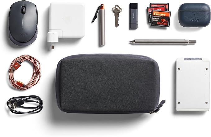 Bellroy Tech Kit (Tech Accessories Organizer Pouch, Zipper Closure Design, Stores Power Bank, Phone Charger, Cables & More, Internal) - Image 7