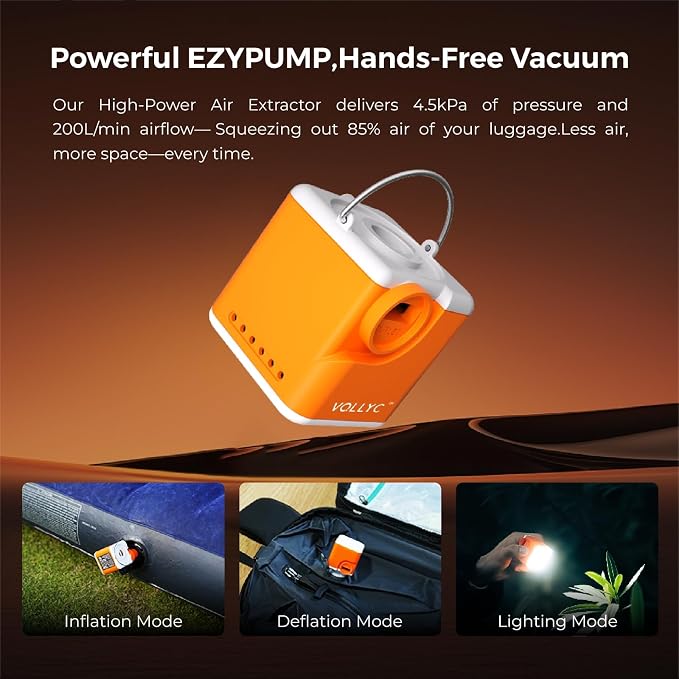 Travel Vacuum Bags with Pump, 25L Large Capacity Vacuum Bags for Travel, IPX7 Waterproof, Travel Essentials Compression Bags for Luggage Backpack Suitcase Home Storage - Image 7