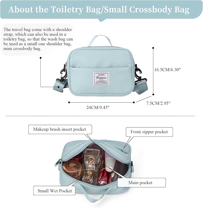 Weekender Bags for Women, Carry-On Overnight Travel Duffel Bag | Travel Bag with Shoes Compartment & Toiletry Bag, Extra Large - Image 4