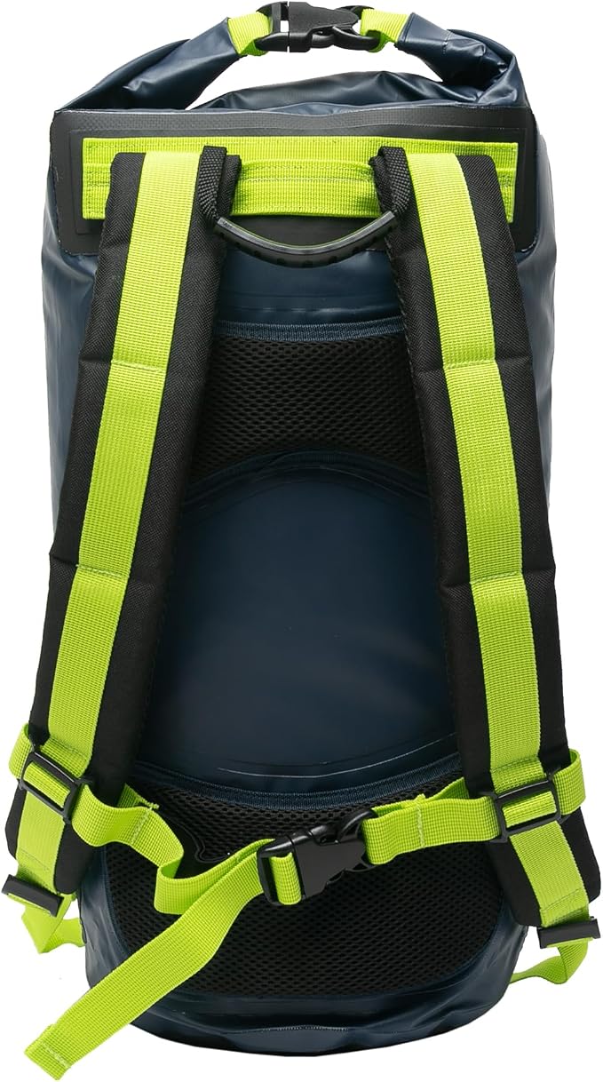geckobrands Hydroner 20L Waterproof Dry Bag Backpack – Lightweight Roll-Top Bag with Clear Phone Pouch for Outdoor Activities - Image 2