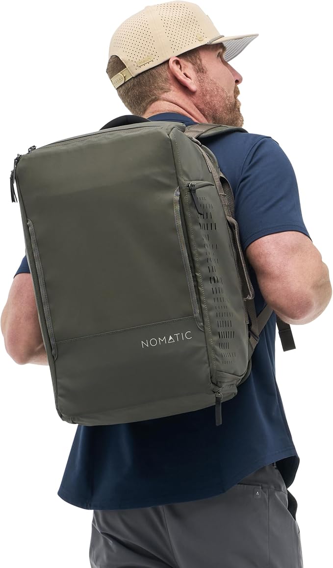 NOMATIC 30L Travel Bag- Convertible Duffel/Backpack, Carry-on Size for Airplane Travel, Everyday Use Laptop Bag,TSA Compliant - Image 6