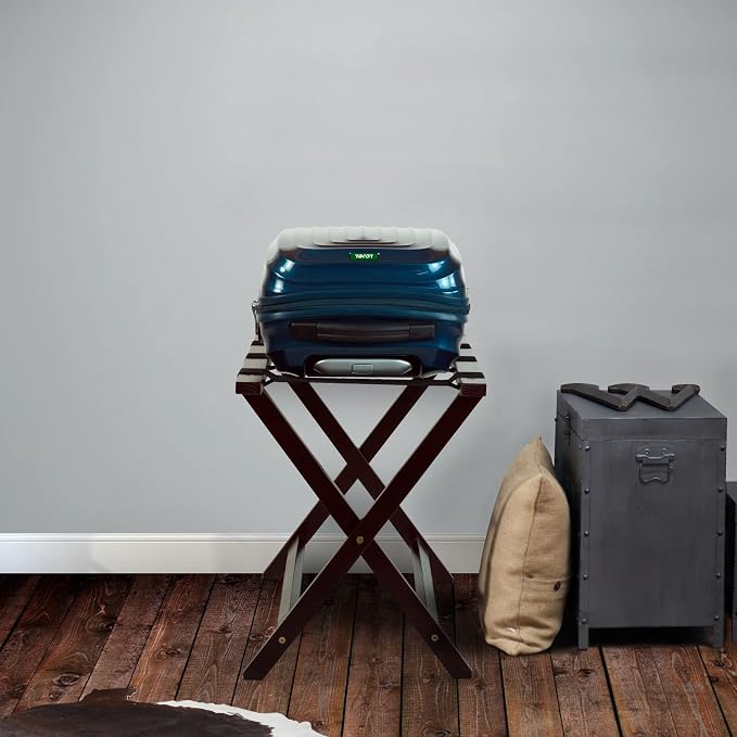 Casual Home Heavy Duty 30" Extra-Wide Luggage Rack, solid wood - Image 10