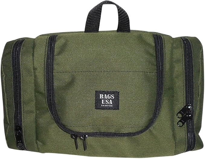 Large Hanging Toiletry Or Shaving Bag For All Your Essential, Made In USA. - Image 2