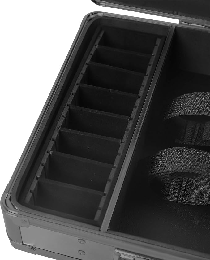 DNYSYSJ Barber Carrying Case Barber Case, Stylist Tool Box Professional Salon Hair Cutting Grooming Kit Storage Organizer for Clippers, Scissors, Barber Supplies (B) - Image 6