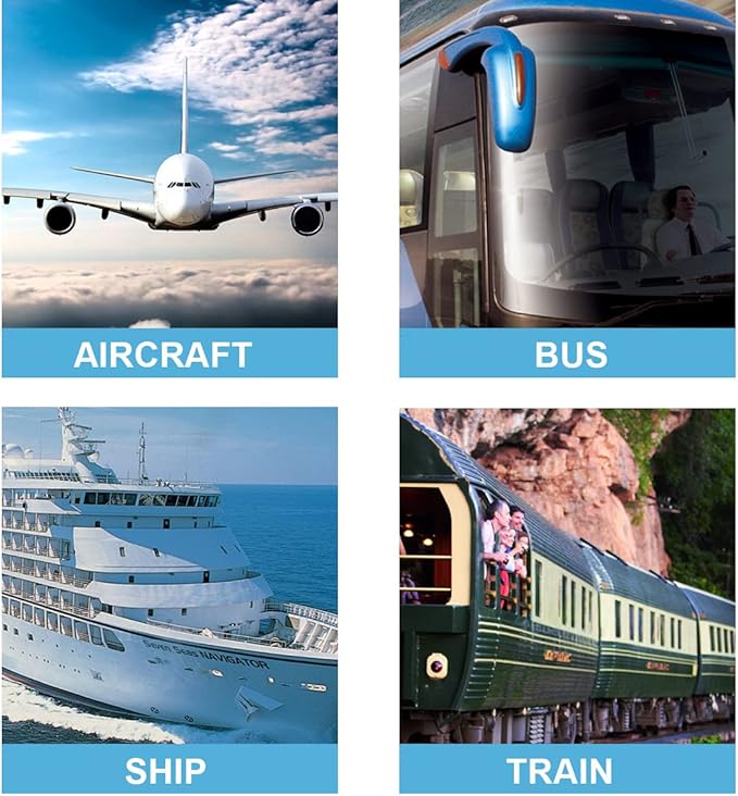 (2026 New) Motion Sickness Patches Non-Drowsy, 100% Natural Motion Sickness Patch Travel Essentials for Car Airplane Ship Altitude Sickness - Travel Essentials, for Adults and Kids(20 Count)