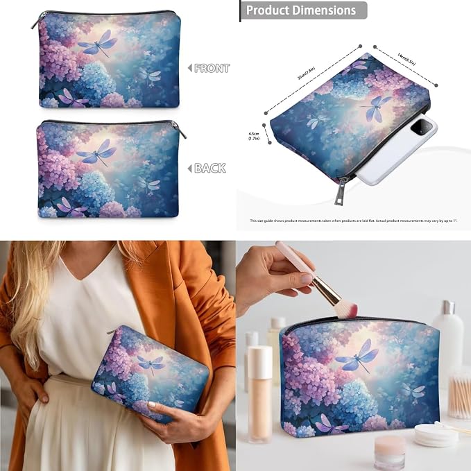 Women Purse Handbags Wallet Sets Leather Shoulder Tote Bag for Women,Top Handle Purse with Wrist Wallet Bag - Image 4