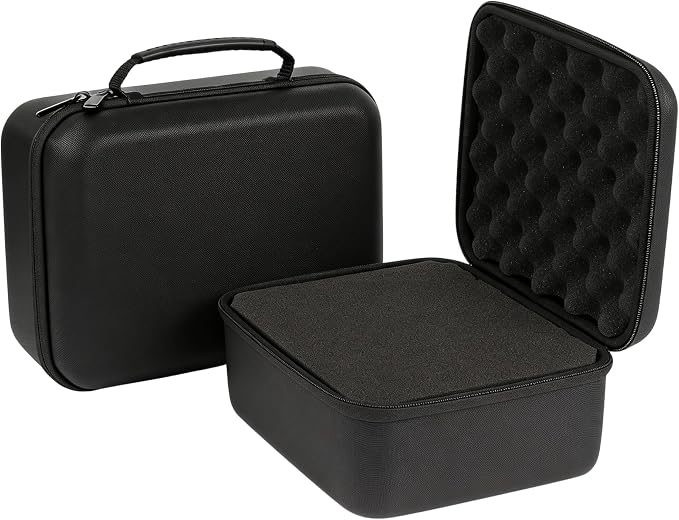 caseling 9.5" x 7.5" x 4.75" Hard Case with 3-Layer Pick and Pluck Foam | 3 pre-scored foam layers, TSA compliant travel case, rigid EVA shell, electronics and tech gear bag, smooth zippers - Image 2