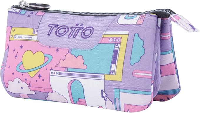 Totto Unisex Youth Multi-Purpose Plate Case, Blue, One Size - Image 2