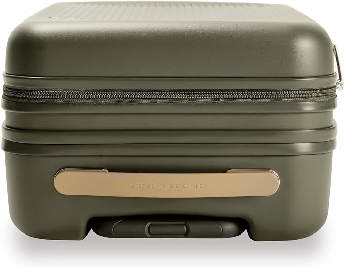 Briggs & Riley Essential 22 Inch Carry-On Expandable Spinner - Expandable Hardside Carry-On Luggage with CX Compression Technology - TSA Lock - Spinner Wheels - Sympatico Collection - Olive - Image 8