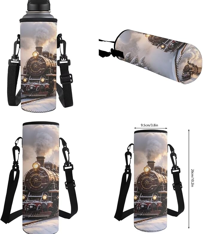 Steam Train Backpack with Lunch Box Kids Girls 6-8/8-10 Retro Bookbag for 2nd Grade Elementary School Back Pack and Lunchbox 4 in 1 Primary Schoolbag Set - Image 7