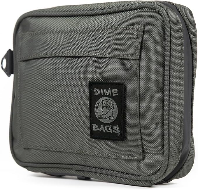 DIME BAGS Lockable Odor Sealing Padded Pouch, 3-Digit Combo Lock & Hidden Storage Pocket, Carbon Lined Scent Protection Boss - Image 2