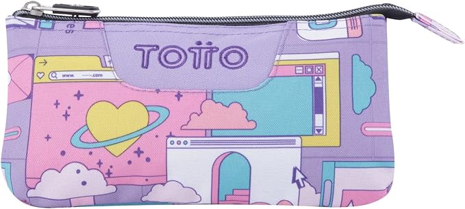 Totto Unisex Youth Multi-Purpose Plate Case, Blue, One Size by Totto