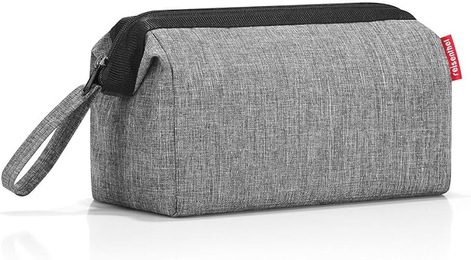 reisenthel Travelcosmetic Toiletries Bag, Structured Pouch with Wristlet, Twist Silver by reisenthel%C2%AE