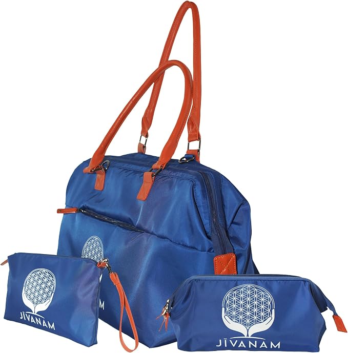 Duffel bag style hospital/travel bag by Unknown